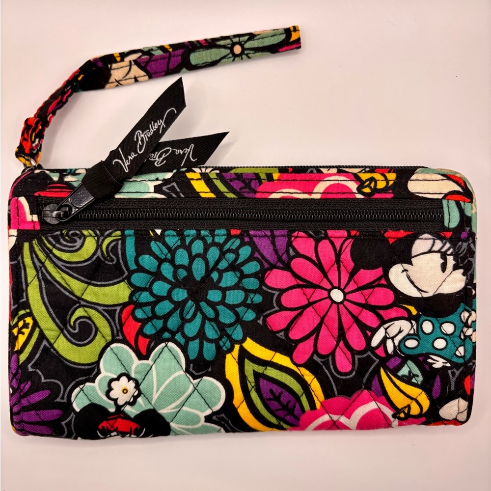 Vera Bradley Disney Magical Blooms Wallet / Wristlet